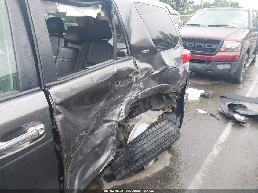 2012 Toyota 4runner VIN JTEZU5JR0C5041818 IAAI salvage auction — LEFT SIDE, Salvage (North Carolina), sold $4,950 on 2026-07-29 (photo 6)