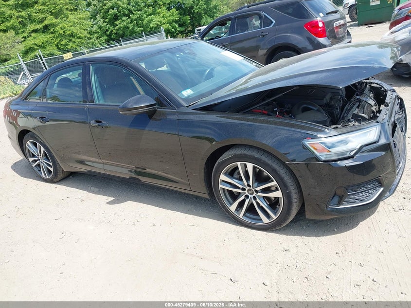 2021 Audi A6 VIN WAUD3AF26MN057073 IAAI salvage auction — FRONT END, Salvage (Massachusetts), sold $9,700 on 2026-07-28 (photo 1)