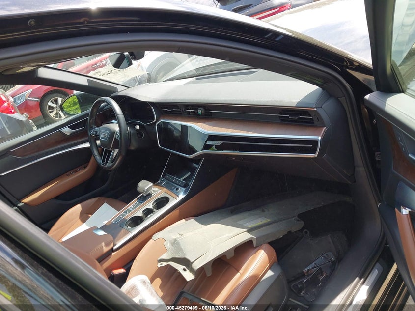 2021 Audi A6 VIN WAUD3AF26MN057073 IAAI salvage auction — FRONT END, Salvage (Massachusetts), sold $9,700 on 2026-07-28 (photo 5)