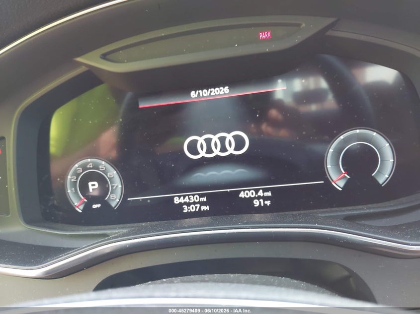 2021 Audi A6 VIN WAUD3AF26MN057073 IAAI salvage auction — FRONT END, Salvage (Massachusetts), sold $9,700 on 2026-07-28 (photo 7)