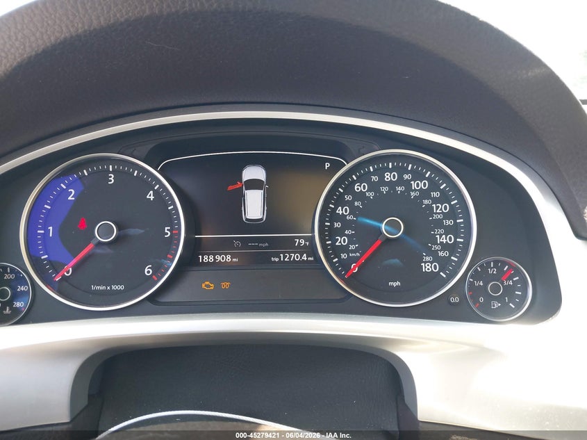 2014 Volkswagen Touareg VIN WVGEP9BP0ED013293 IAAI salvage auction — NORMAL WEAR, Clear - Dealer Only (California), sold $700 on 2026-07-20 (photo 7)