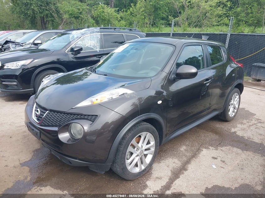 2013 Nissan Juke VIN JN8AF5MR1DT224377 IAAI salvage auction — RIGHT FRONT, Salvage Title, sold $1,350 on 2026-07-08 (photo 2)