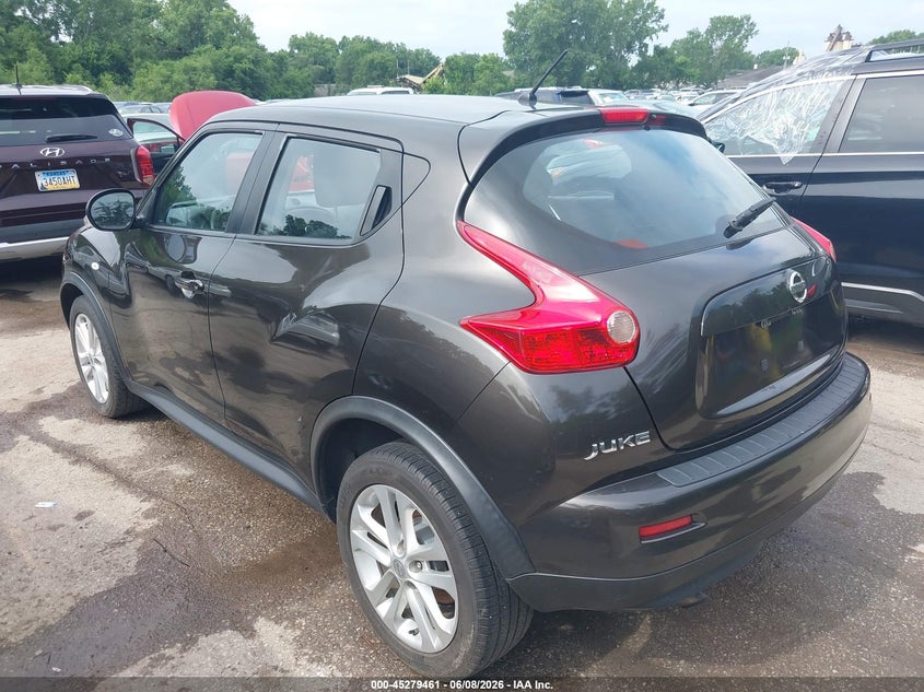 2013 Nissan Juke VIN JN8AF5MR1DT224377 IAAI salvage auction — RIGHT FRONT, Salvage Title, sold $1,350 on 2026-07-08 (photo 3)