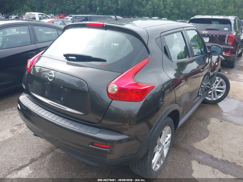 2013 Nissan Juke VIN JN8AF5MR1DT224377 IAAI salvage auction — RIGHT FRONT, Salvage Title, sold $1,350 on 2026-07-08 (photo 4)