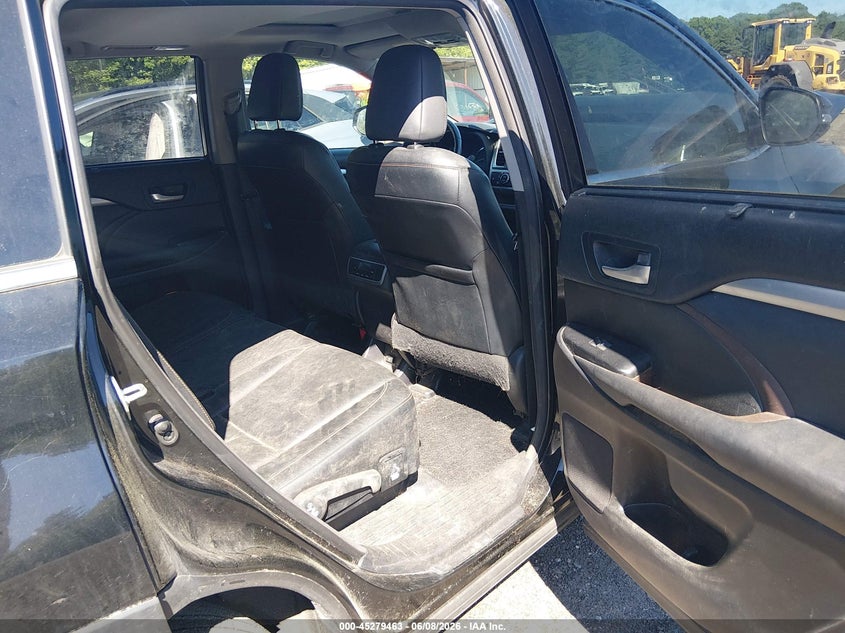 2014 Toyota Highlander VIN 5TDJKRFH3ES019887 IAAI salvage auction — FRONT END, Salvage (Massachusetts), sold $4,250 on 2026-07-31 (photo 8)
