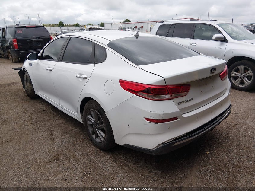 2020 Kia Optima VIN 5XXGT4L38LG388780 IAAI salvage auction — FRONT END, Salvage Title, sold $1,500 on 2026-07-16 (photo 3)