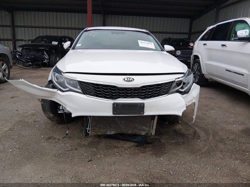 2020 Kia Optima VIN 5XXGT4L38LG388780 IAAI salvage auction — FRONT END, Salvage Title, sold $1,500 on 2026-07-16 (photo 6)