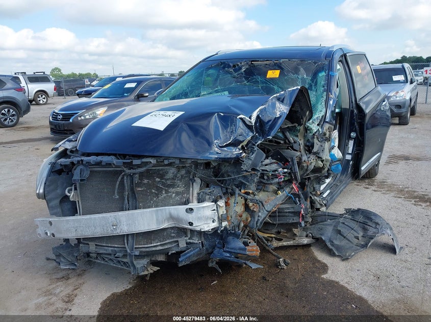 2015 Infiniti Qx60 VIN 5N1AL0MNXFC521067 IAAI salvage auction — BIO HAZARD, Salvage Title, sold $350 on 2026-07-28 (photo 2)