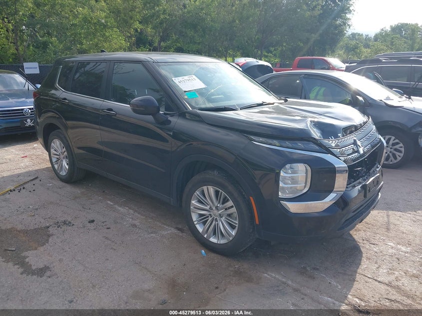 2023 Mitsubishi Outlander VIN JA4J4TA8XPZ028144 IAAI salvage auction — FRONT END, Salvage (Missouri), sold $4,650 on 2026-07-29 (photo 1)