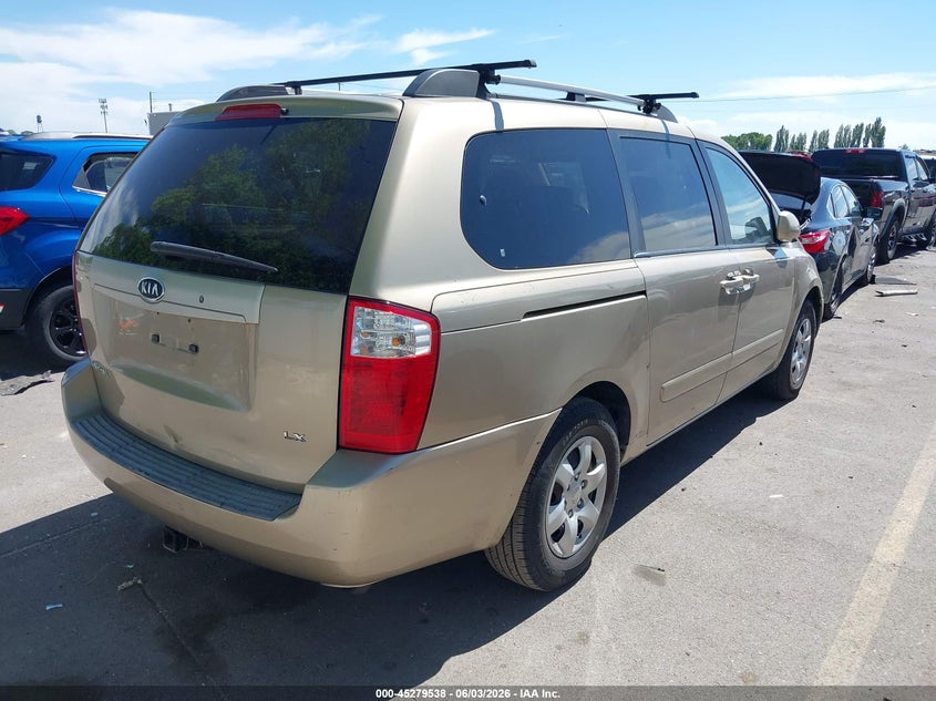 2006 Kia SEDONA VIN KNDMB233966085553 IAAI salvage auction — FRONT END, Salvage (Utah), sold $325 on 2026-07-16 (photo 4)