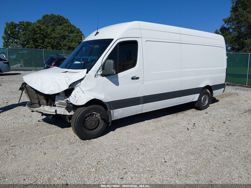 2021 Mercedes-benz Sprinter VIN W1W40CHY4MT053953 IAAI salvage auction — FRONT END, Salvage Title, sold $3,500 on 2026-07-22 (photo 2)