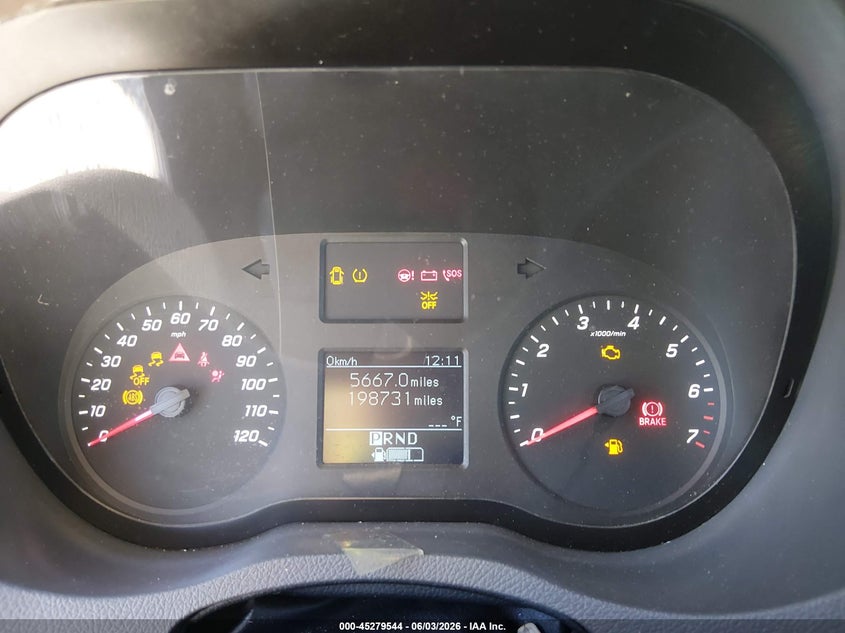 2021 Mercedes-benz Sprinter VIN W1W40CHY4MT053953 IAAI salvage auction — FRONT END, Salvage Title, sold $3,500 on 2026-07-22 (photo 7)