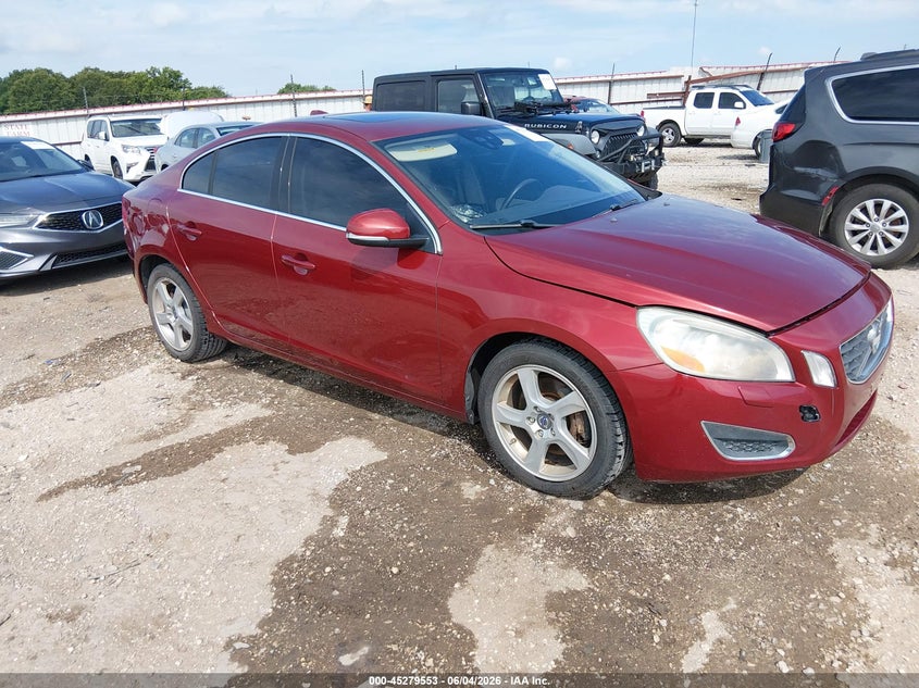 2012 Volvo S60 VIN YV1622FS9C2033297 IAAI salvage auction — LEFT SIDE, Salvage Title, sold $500 on 2026-08-07 (photo 1)