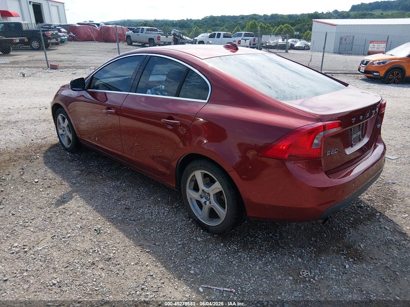 2012 Volvo S60 VIN YV1622FS9C2033297 IAAI salvage auction — LEFT SIDE, Salvage Title, sold $500 on 2026-08-07 (photo 3)