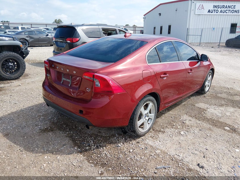 2012 Volvo S60 VIN YV1622FS9C2033297 IAAI salvage auction — LEFT SIDE, Salvage Title, sold $500 on 2026-08-07 (photo 4)
