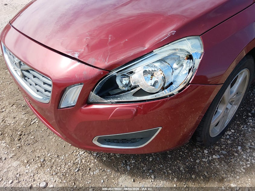 2012 Volvo S60 VIN YV1622FS9C2033297 IAAI salvage auction — LEFT SIDE, Salvage Title, sold $500 on 2026-08-07 (photo 6)