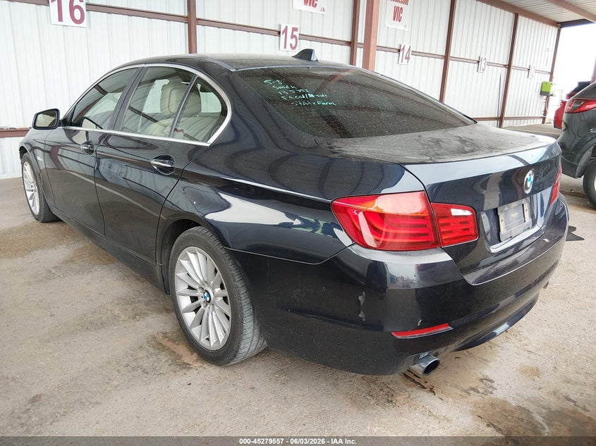 2013 BMW 5er VIN WBAFR7C56DC819886 IAAI salvage auction — FRONT END, Salvage Title, sold $975 on 2026-07-08 (photo 3)