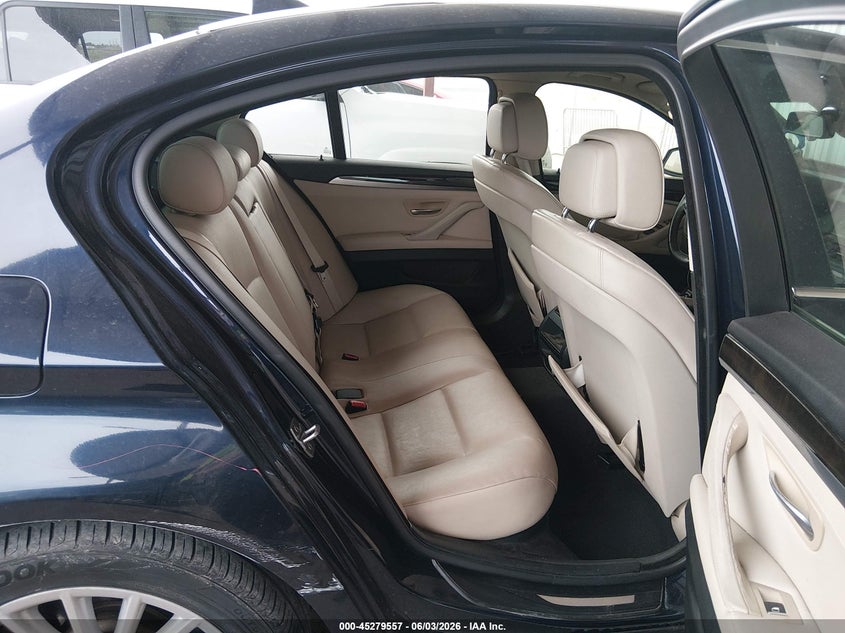 2013 BMW 5er VIN WBAFR7C56DC819886 IAAI salvage auction — FRONT END, Salvage Title, sold $975 on 2026-07-08 (photo 8)