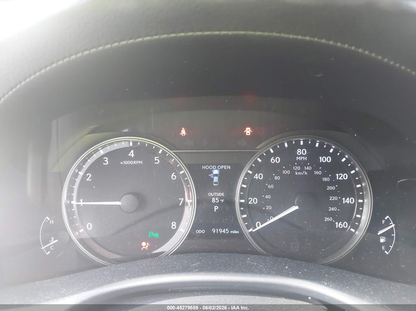 2015 Lexus Gs VIN JTHBE1BL9FA005707 IAAI salvage auction — FRONT END, Original (Texas), sold $2,950 on 2026-08-01 (photo 7)