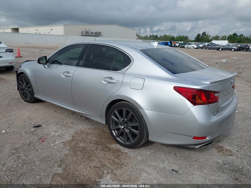 2015 Lexus Gs VIN JTHBE1BL9FA005707 IAAI salvage auction — FRONT END, Original (Texas), sold $2,950 on 2026-08-01 (photo 3)