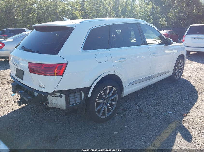 2018 Audi Q7 VIN WA1LAAF73JD009235 IAAI salvage auction — REAR END, Salvage Title, sold $6,800 on 2026-07-15 (photo 4)