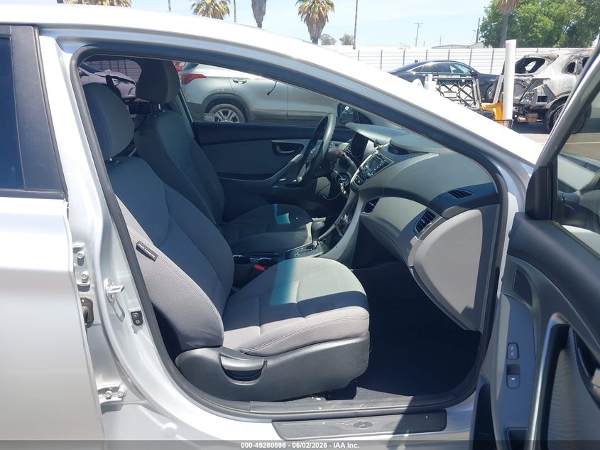 2013 Hyundai Elantra VIN KMHDH4AE4DU949847 IAAI salvage auction — REAR END, Salvage Title, sold $875 on 2026-07-07 (photo 5)