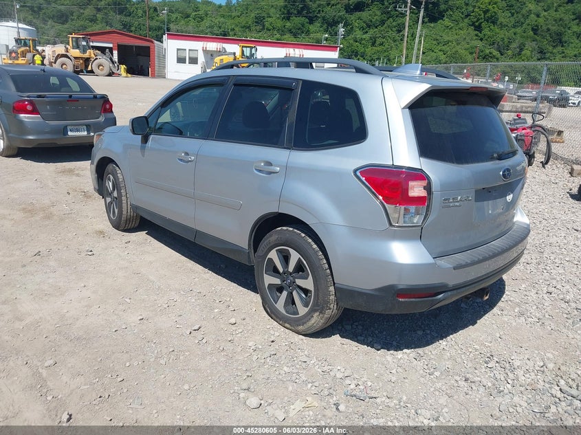 2017 Subaru Forester VIN JF2SJAGC2HH810496 IAAI salvage auction — RIGHT FRONT, Salvage Title, sold $1,400 on 2026-07-07 (photo 3)