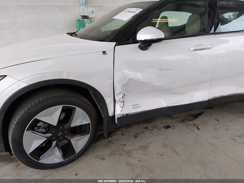 2021 Polestar 2 VIN LPSED3KA7ML014993 IAAI salvage auction — SIDE, Bill Of Sale (Washington), sold $8,150 on 2026-07-16 (photo 6)