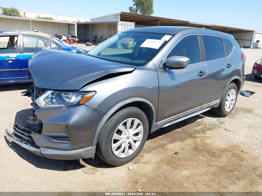 2018 Nissan Rogue VIN KNMAT2MT2JP583191 IAAI salvage auction — FRONT END, Salvage Title, sold $25 on 2026-07-29 (photo 2)