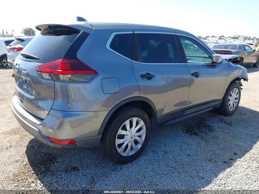 2018 Nissan Rogue VIN KNMAT2MT2JP583191 IAAI salvage auction — FRONT END, Salvage Title, sold $25 on 2026-07-29 (photo 4)