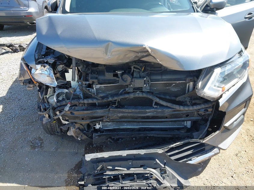 2018 Nissan Rogue VIN KNMAT2MT2JP583191 IAAI salvage auction — FRONT END, Salvage Title, sold $25 on 2026-07-29 (photo 6)
