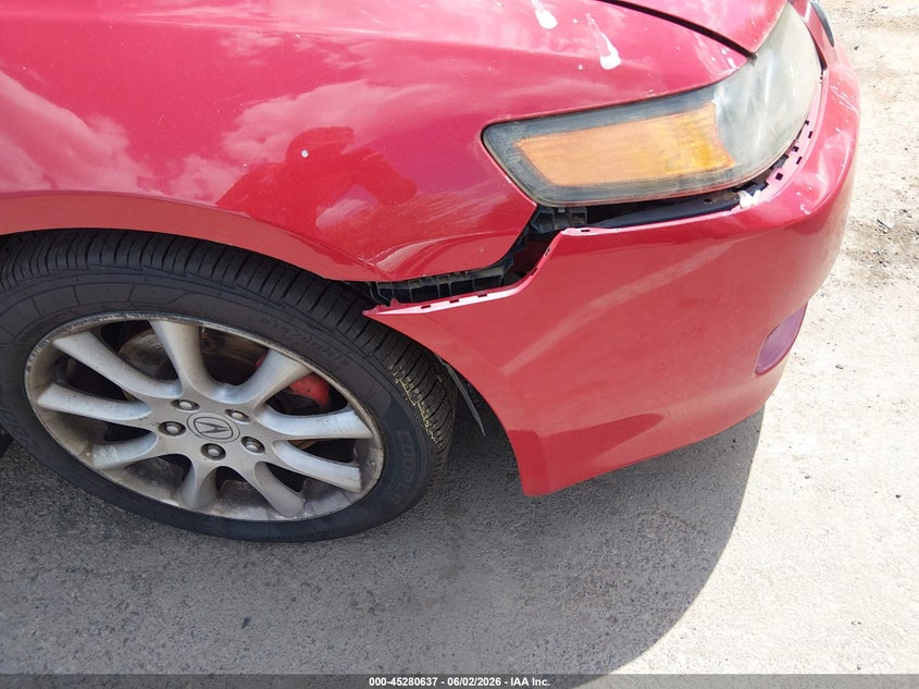 2006 Acura Tsx VIN JH4CL96876C020502 IAAI salvage auction — FRONT & REAR, Clear (New Jersey), sold $850 on 2026-07-06 (photo 6)