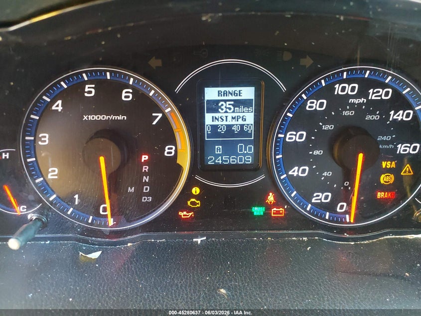 2006 Acura Tsx VIN JH4CL96876C020502 IAAI salvage auction — FRONT & REAR, Clear (New Jersey), sold $850 on 2026-07-06 (photo 7)