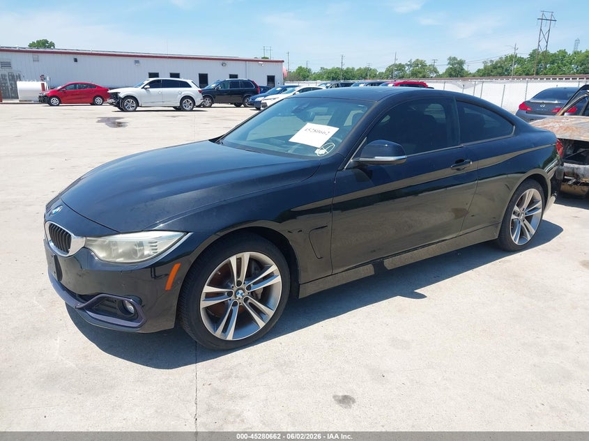 2014 BMW 4er VIN WBA3R5C57EF730450 IAAI salvage auction — NORMAL WEAR, Clear (Missouri), sold $4,325 on 2026-07-28 (photo 2)