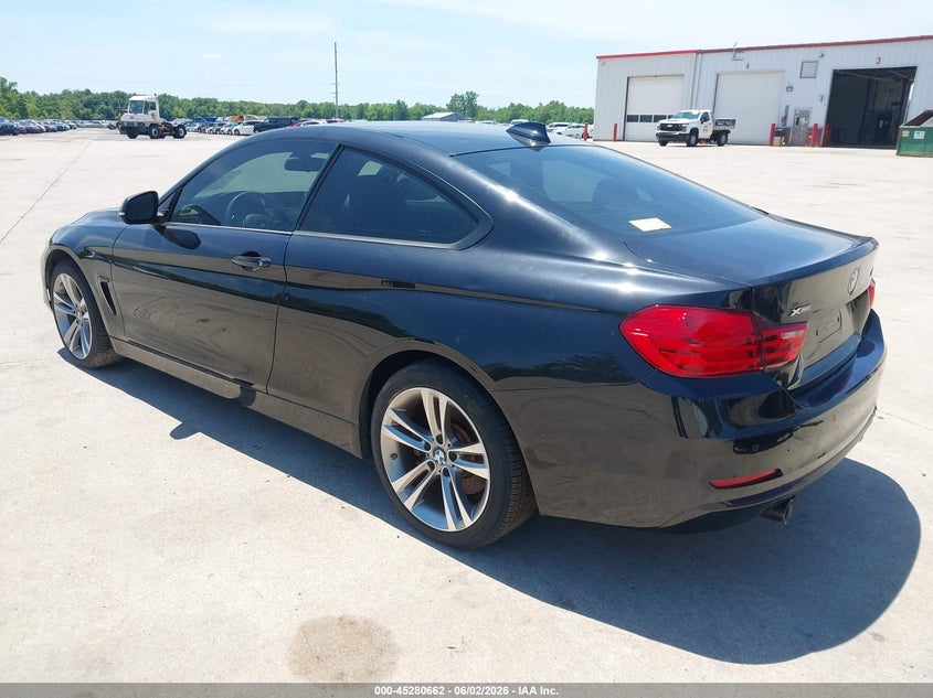 2014 BMW 4er VIN WBA3R5C57EF730450 IAAI salvage auction — NORMAL WEAR, Clear (Missouri), sold $4,325 on 2026-07-28 (photo 3)