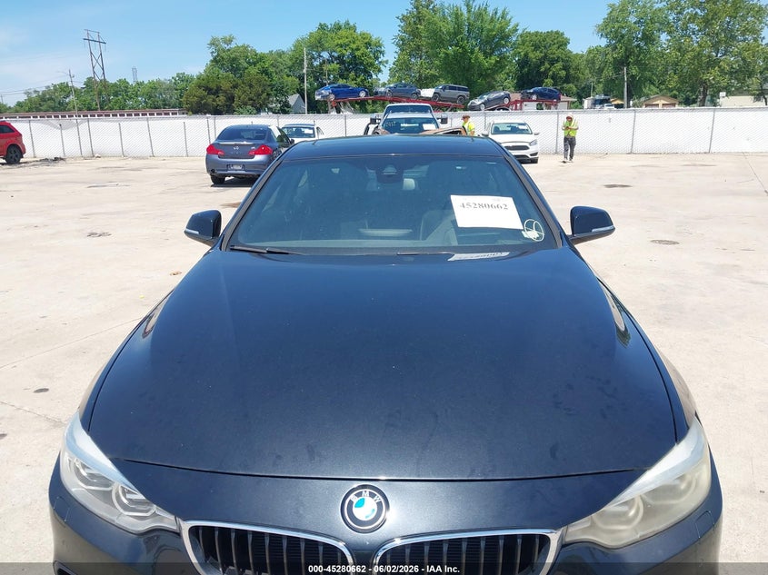 2014 BMW 4er VIN WBA3R5C57EF730450 IAAI salvage auction — NORMAL WEAR, Clear (Missouri), sold $4,325 on 2026-07-28 (photo 6)
