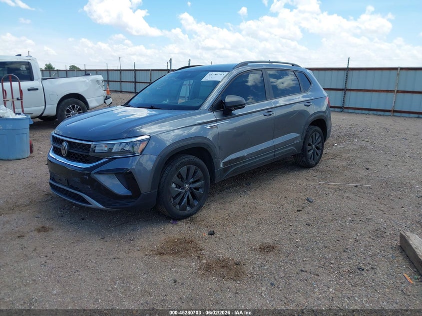 2023 Volkswagen Taos VIN 3VVDX7B24PM382112 IAAI salvage auction — ALL OVER, Salvage Title, sold $4,750 on 2026-07-23 (photo 2)