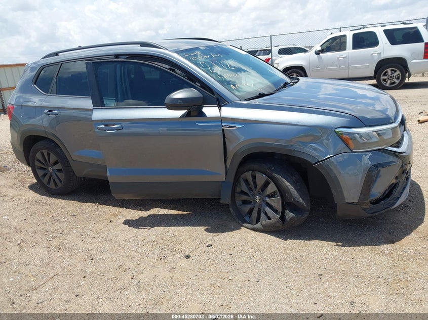2023 Volkswagen Taos VIN 3VVDX7B24PM382112 IAAI salvage auction — ALL OVER, Salvage Title, sold $4,750 on 2026-07-23 (photo 6)