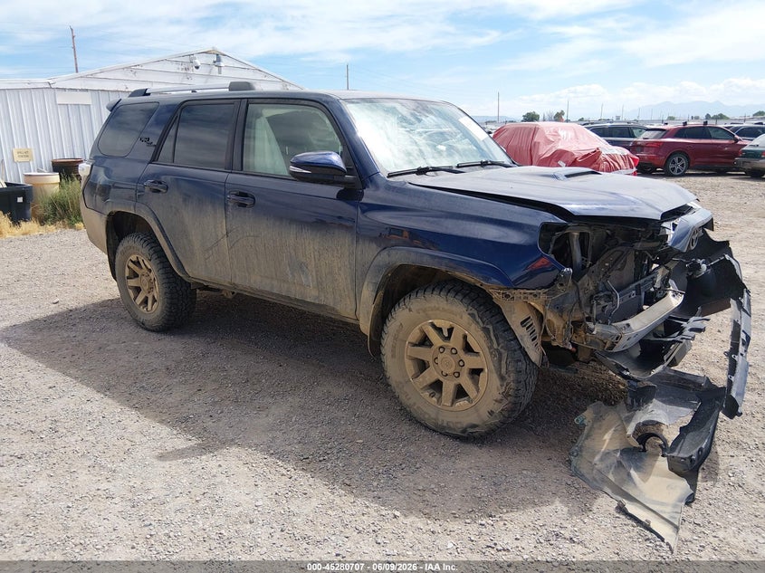 2019 Toyota 4runner VIN JTEBU5JR9K5628521 — IAAI salvage auction photo