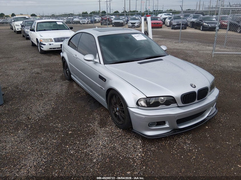 2004 BMW M3 VIN WBSBL93424PN57470 — IAAI salvage auction photo