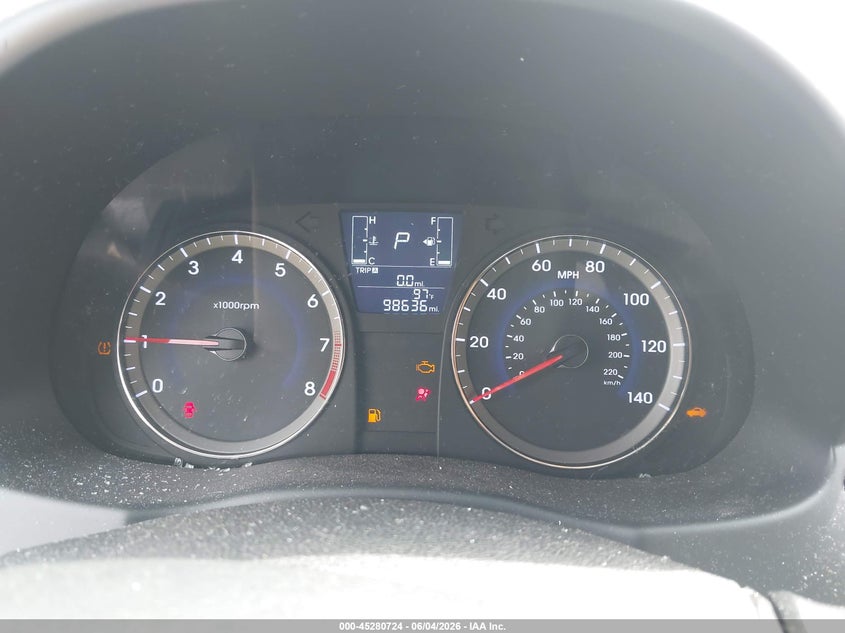 2016 Hyundai Accent VIN KMHCT5AE0GU268363 IAAI salvage auction — NORMAL WEAR, Salvage Title, sold $450 on 2026-07-13 (photo 7)