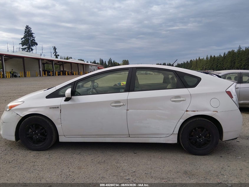 2012 Toyota Prius VIN JTDKN3DU2C0335046 IAAI salvage auction — NORMAL WEAR, Clear (Washington), sold $4,200 on 2026-07-08 (photo 6)