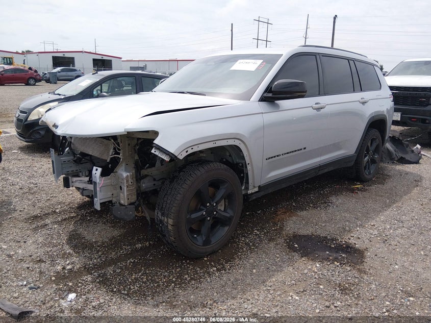 2023 Jeep Grand cherokee VIN 1C4RJKAG2P8728278 IAAI salvage auction — FRONT END, Salvage Title, sold $9,400 on 2026-08-23 (photo 2)