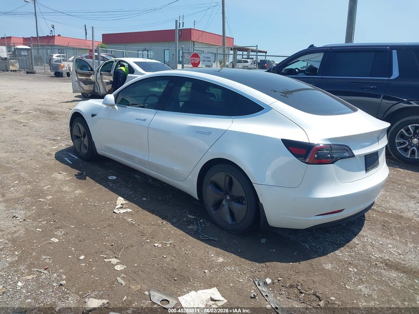 2020 Tesla Model 3 VIN 5YJ3E1EA6LF737179 IAAI salvage auction — FRONT END, Salvage Title, sold $4,700 on 2026-07-09 (photo 3)