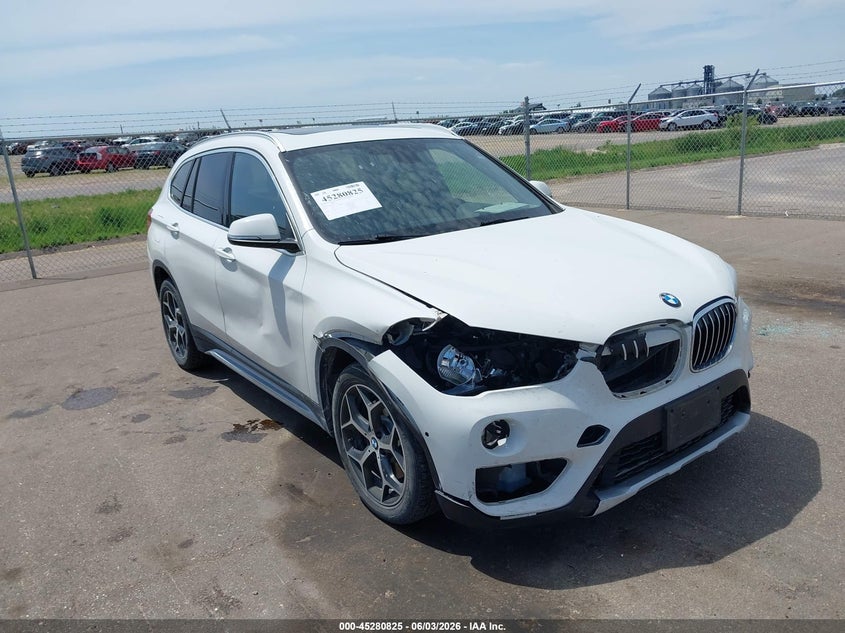 2018 BMW X1 VIN WBXHT3C39J5L31278 IAAI salvage auction — RIGHT FRONT, Salvage Title, sold $25 on 2026-07-27 (photo 6)