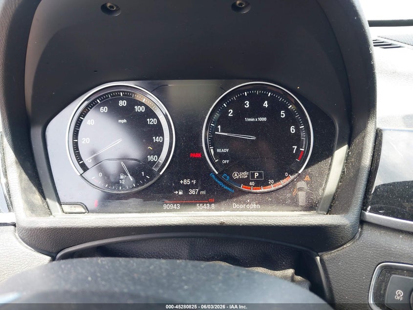 2018 BMW X1 VIN WBXHT3C39J5L31278 IAAI salvage auction — RIGHT FRONT, Salvage Title, sold $2,700 on 2026-07-29 (photo 7)
