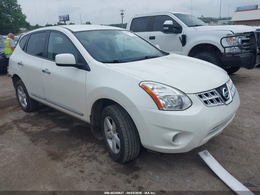 2013 Nissan Rogue VIN JN8AS5MV3DW620995 IAAI salvage auction — REAR END, Salvage Title, sold $600 on 2026-07-08 (photo 1)