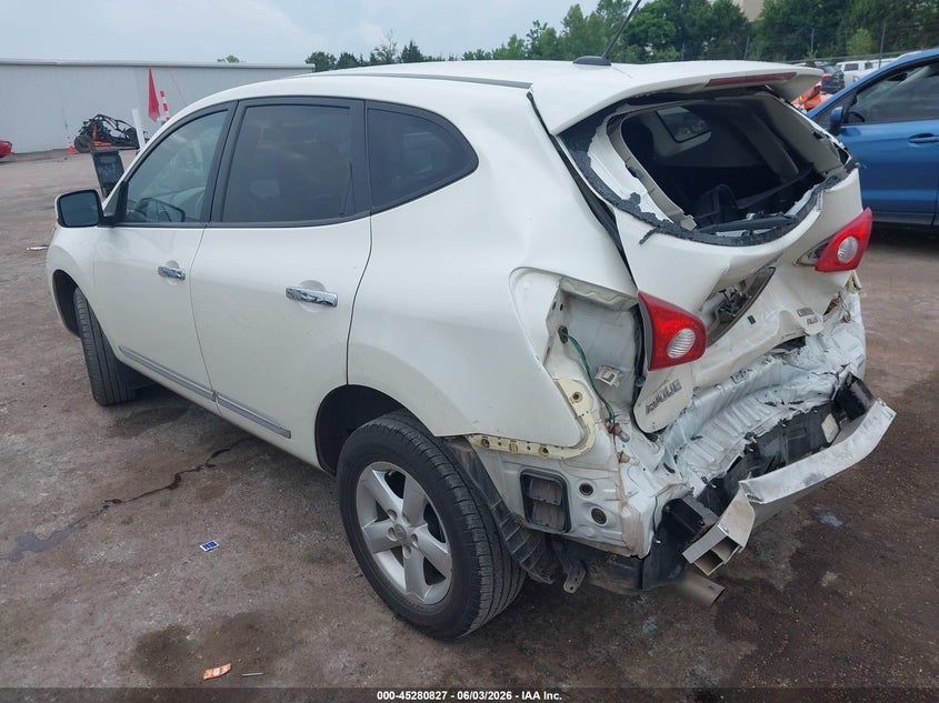 2013 Nissan Rogue VIN JN8AS5MV3DW620995 IAAI salvage auction — REAR END, Salvage Title, sold $600 on 2026-07-08 (photo 3)