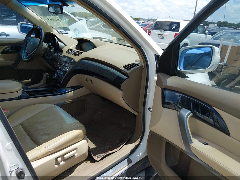 2009 Acura Mdx VIN 2HNYD28459H514424 IAAI salvage auction — MECHANICAL, Original (Texas), sold $350 on 2026-08-03 (photo 5)