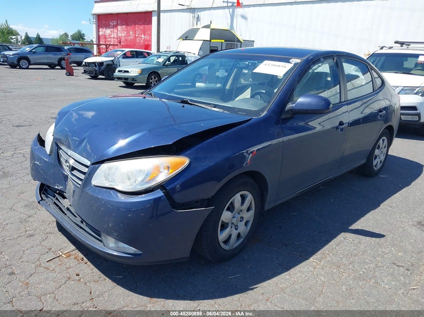 2009 Hyundai Elantra VIN KMHDU46D69U634101 IAAI salvage auction — FRONT END, Salvage (Oregon), sold $375 on 2026-07-15 (photo 2)